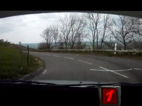 RALLYE Mont du Lyonnais 2012 - ES6 - CAMERA EMBARQUE