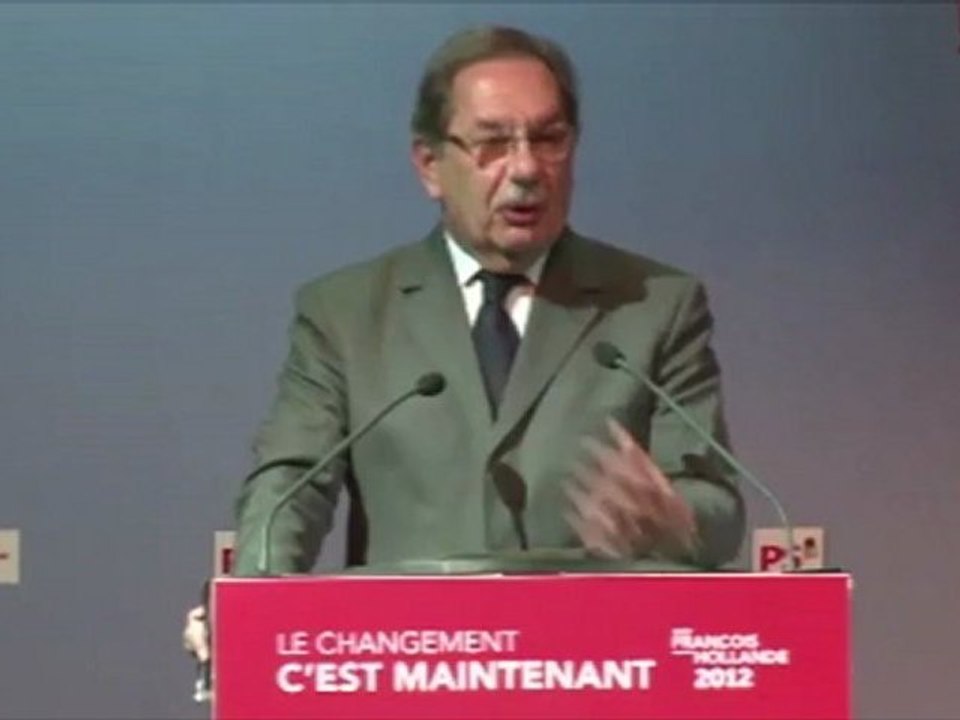 Discours d'Alain Rodet au meeting de Limoges