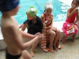 Les Manaudou à la piscine