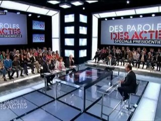 F. Hollande > Des vraies paroles et des actes...