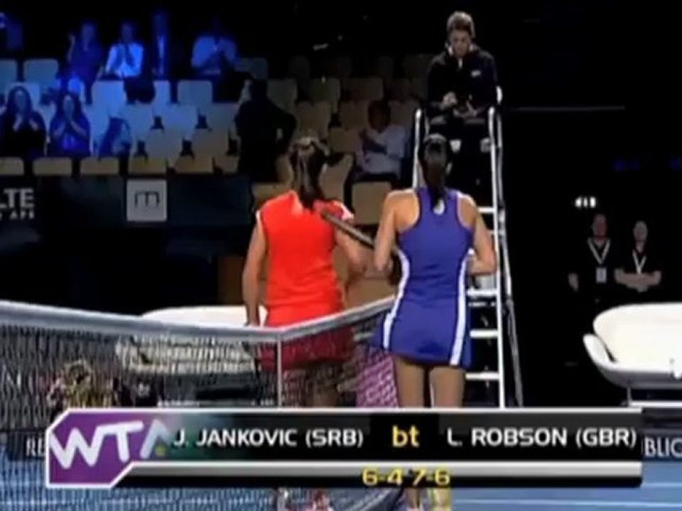 WTA Kopenhagen: Jankovic zittert sich weiter