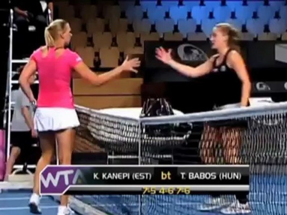 Wta kopenhagen: kanepi mit mühe weiter
