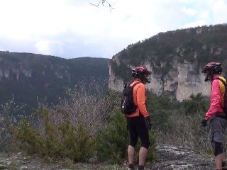 Vtt dans les Gorges de la Jonte