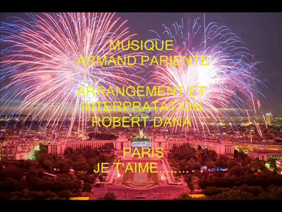 ADIEU PARIS  musique  pour paris