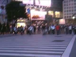 Promenade nocturne à Shibuya