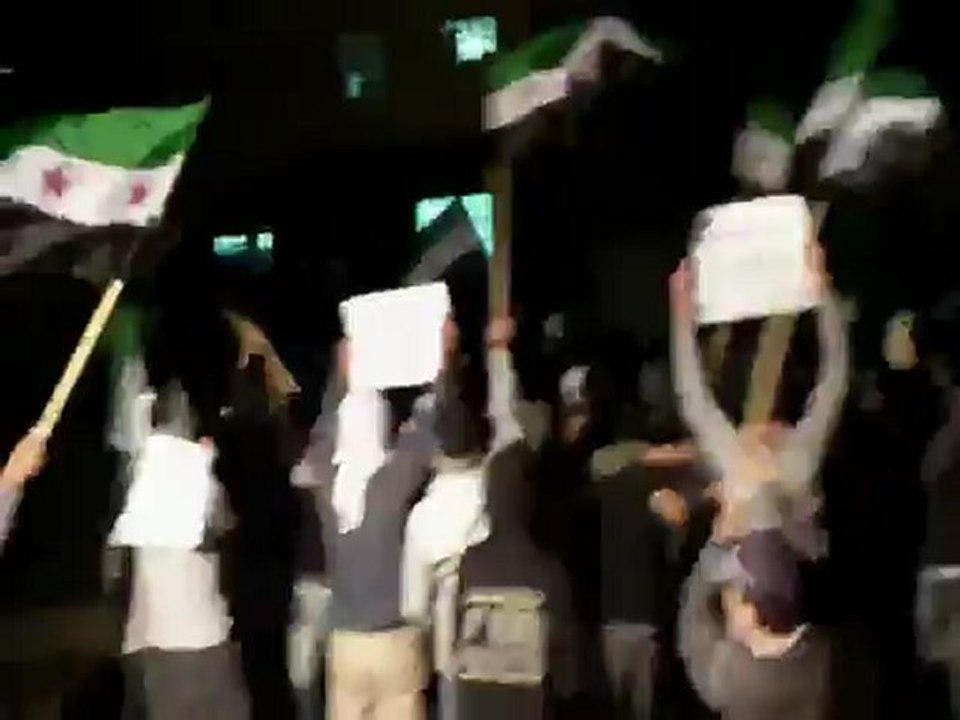 فري برس دمشق المزة  احرار المزة  11 4 2012 ج3