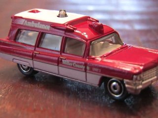 CGR Garage - '63 CADILLAC AMBULANCE Matchbox car review