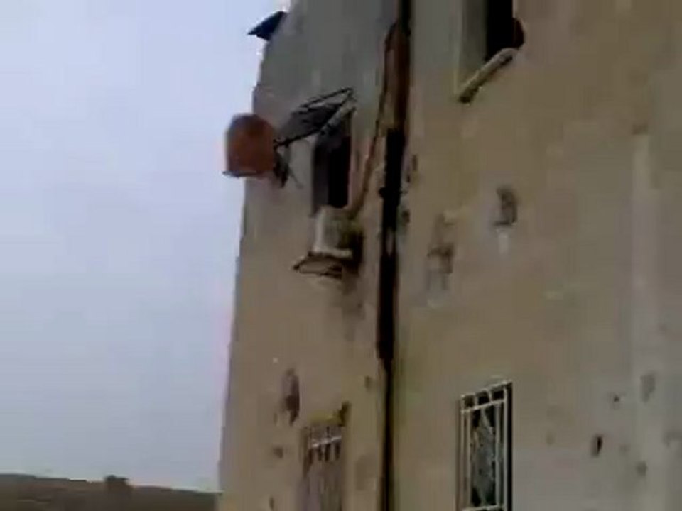 فري برس حلب بلدة منغ المنكوبة الدمار الذي حل بالبلدة نتيجة القصف 11 4 2012