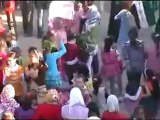 فري برس حمص الحولة مظاهرة مسائية نصرة للمدن المنكوبة 11 4 2012