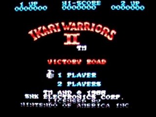 First Level - Only - Ikari Warriors II : Victory Road - Nintendo