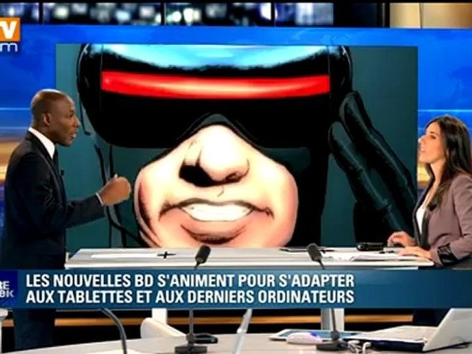 Les nouvelles BD s'animent sur les tablettes