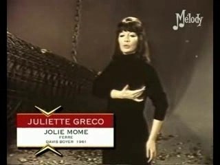 Jolie mome (Juliette Gréco) 1961