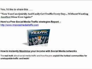 Free Social Media Traffic Strategies Guide