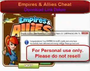 Empire and Allies Hack - April May, 2012 Update Download