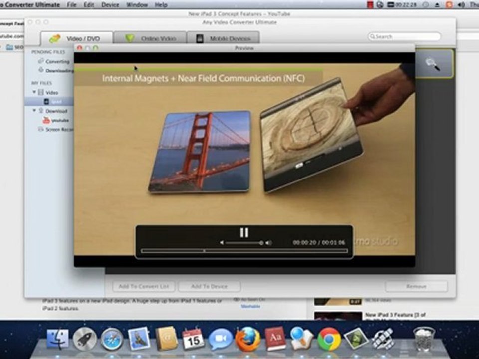 How to Download and Convert YouTube Video to iPad, iPad 2 on Mac OS?
