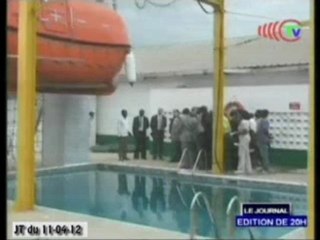 Inspection des installations techniques du Groupe APAV par le ministre en charge des questions maritimes