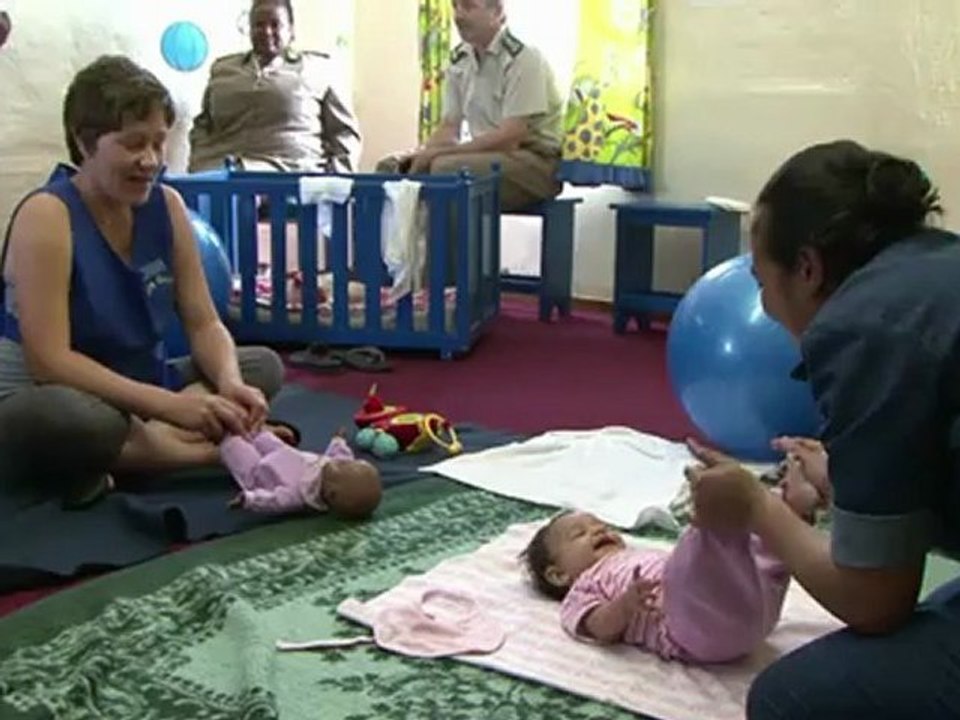 S.African prison babies get the keys to childhood