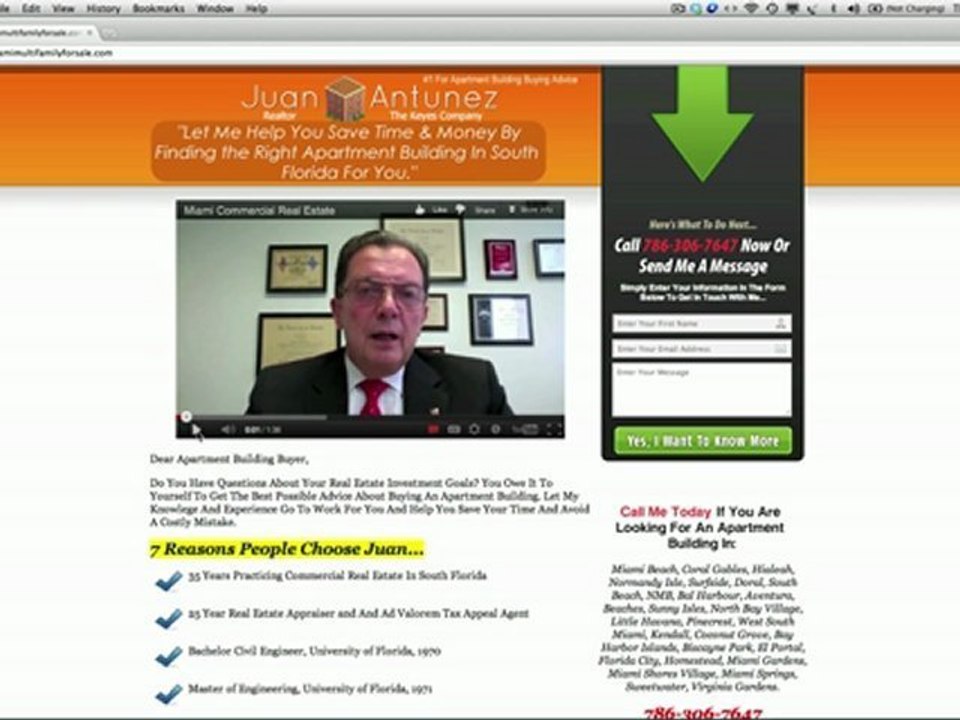 commercial website