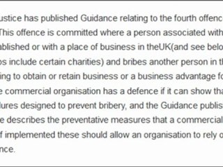 Edwin Coe Solicitors - Bribery Act