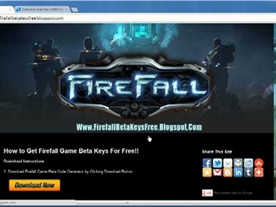 Firefall Beta Keys Free Giveaway