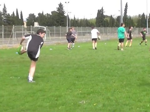 Poussins et benjamins de la MJC 13, en stage multi-activités pendant 3 jours, durant les vacances de Pâques.