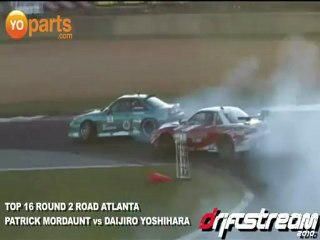 Formula Drift Rnd 2 Top 16 Patrick Mordaunt vs. Daijiro Yoshihara