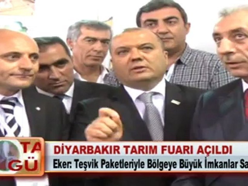 Diyarbakır Tarım Fuarı açıldı 12.04.2012