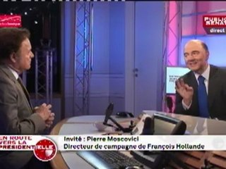 EN ROUTE VERS LA PRESIDENTIELLE,Invité : Pierre Moscovici