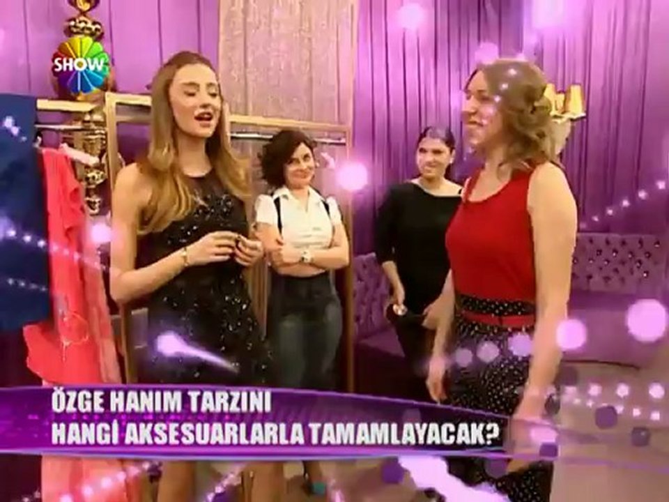 Bugün ne giysem - Özge Gülsever hazırlık aşaması