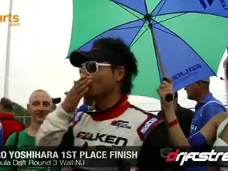 Daijiro Yoshihara on his 1st place Formula Drift win in Wall NJ
