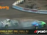 Vaughn Gittin Jr vs Tyler McQuarrie Top 16 Formula Drift Wall NJ