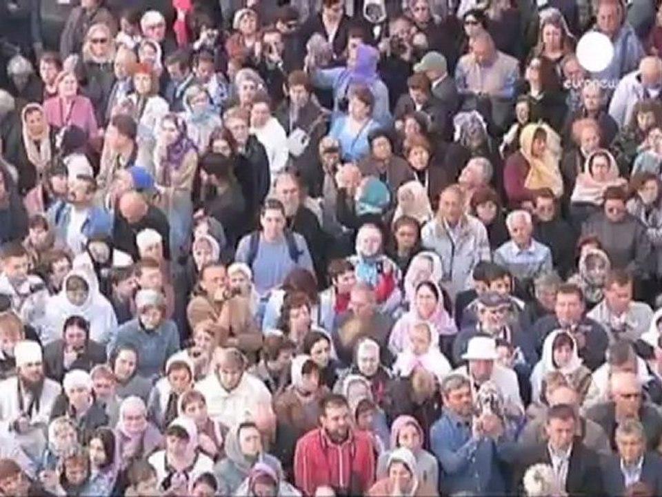 Gerusalemme: "lavanda dei piedi" del Giovedì santo