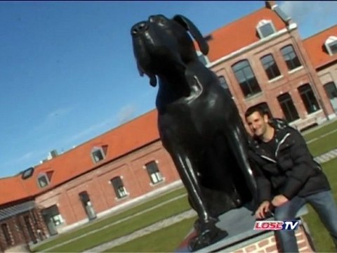 Frau, Cabaye et Cheyrou en visite à Luchin.