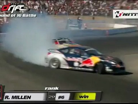 Round 6 Rhys Millen vs Tony Brakohiapa, Rhys Millen moves to Great 8.