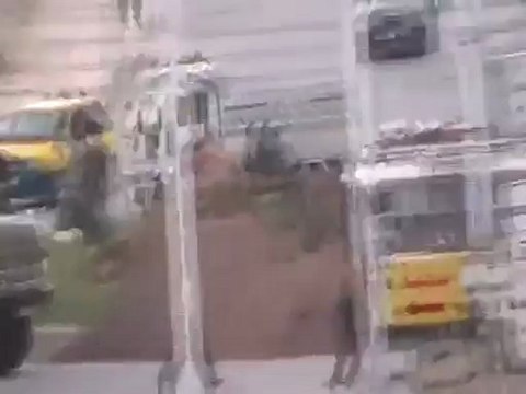 فري برس حماة المحتلة إقامة الحواجز على دوار الأربعين 12 4 2012 Hama