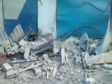 فري برس حمص القصير آثار الدمار والقصف الهمجي 12 4 2012 Homs