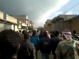 فري برس   مارع حلب   مظاهرة الاربعاء حملة اغلاق الطرقات Aleppo