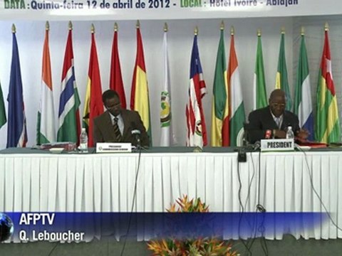 Crise au Mali: réunion de ministres ouest-africains à Abidjan