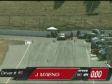 Joon Maeng qualifies on the track during Formula Drift Round 6: score 75.1