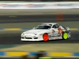 Charles Ng on the track during Formula Drift Round 6: score 0