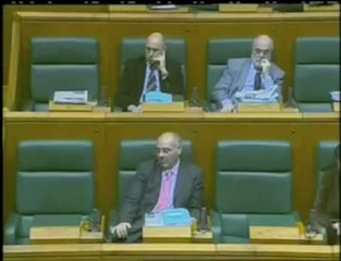 Egibar: "ETA, Gobierno, PSOE y Batasuna" en la misma casa