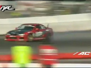 Bill Sherman scores a 58.3 during session 1 of qualifying for Formula Drift Round 7