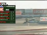 Cody Parkhouse scores a 55.9 during session 1 of qualifying for Formula Drift Round 7