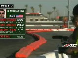 Robbie Nishida scores a 72.3 during session 1 of qualifying for Formula Drift Round 7