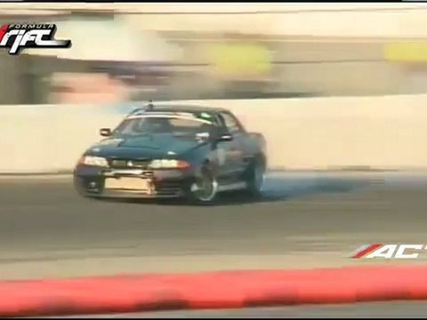 Ian Fournier scores a 59.2 during session 2 qualifying in Formula Drift Round 7