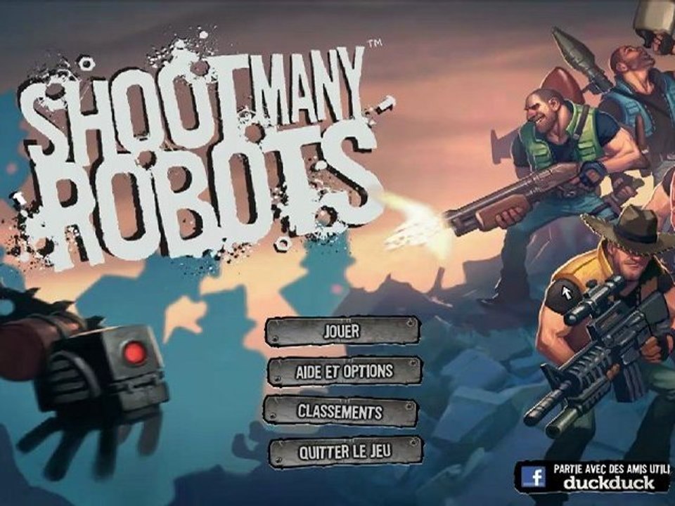First View - Shoot many robots
