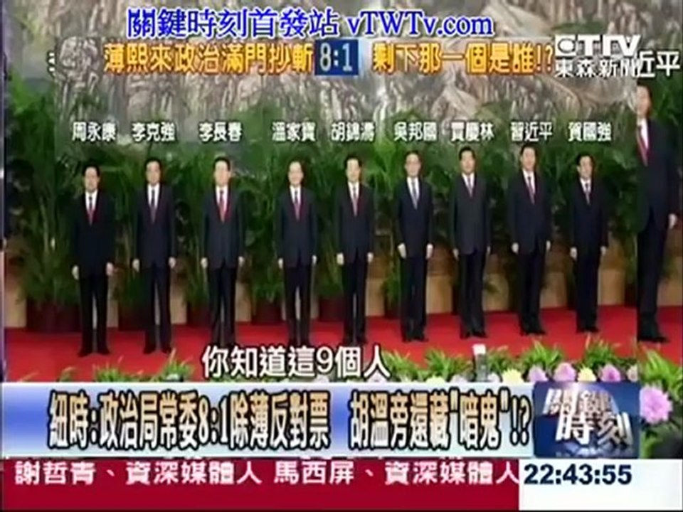 20120412 GS  38 Bo Xi Lai Attempted Coup