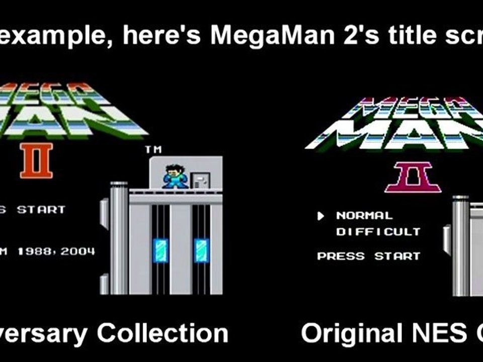 Megaman Comparison