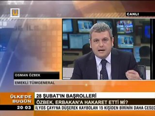 28 Şubat paşası Osman Özbek'i terleten soru