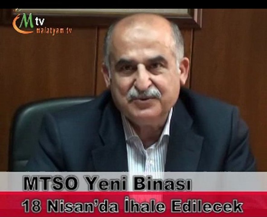 MTSO yeni binası 18 Nisan’da ihale edilecek